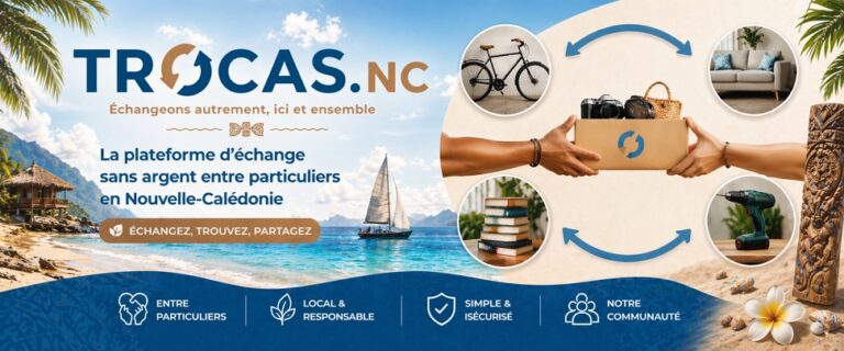 Coup de main pour la prise en main de la plateformeTrocas