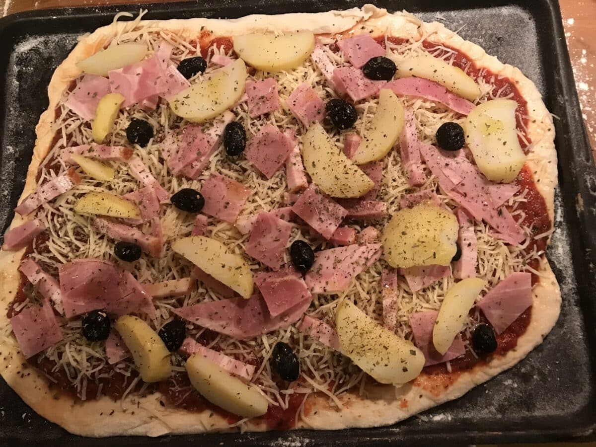 Réalisation d&rsquo;une pizza maison